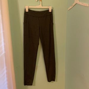 Grey Champion leggings with pockets